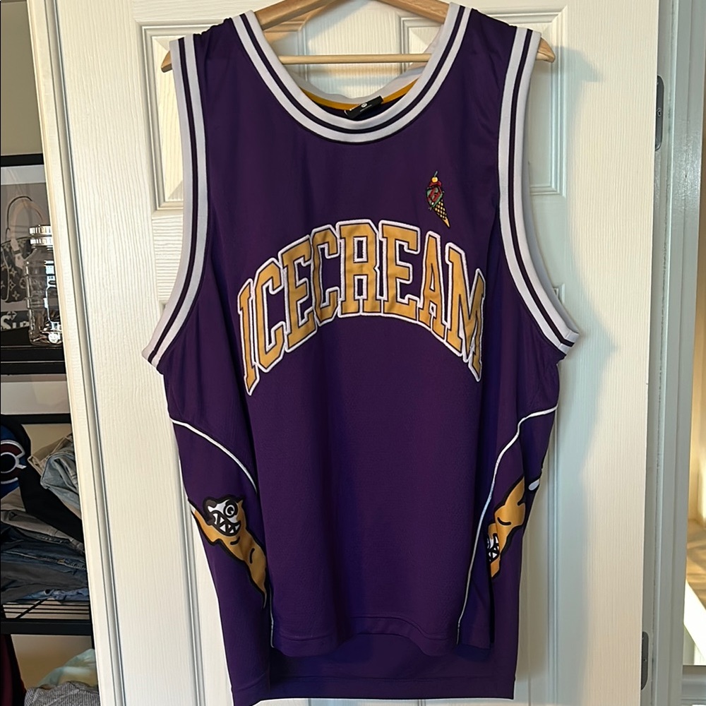 Icecream Purple and Gold Jersey
